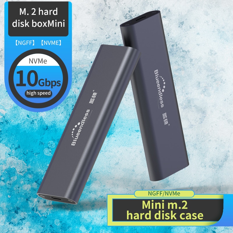 Blueendless ̴ M.2 ϵ ũ ̽, 10Gbps Gen1 Gen2 1G in 1  ˷̴ SSD Ŭ, PC ׼ NGFF NVME SSD ̽
